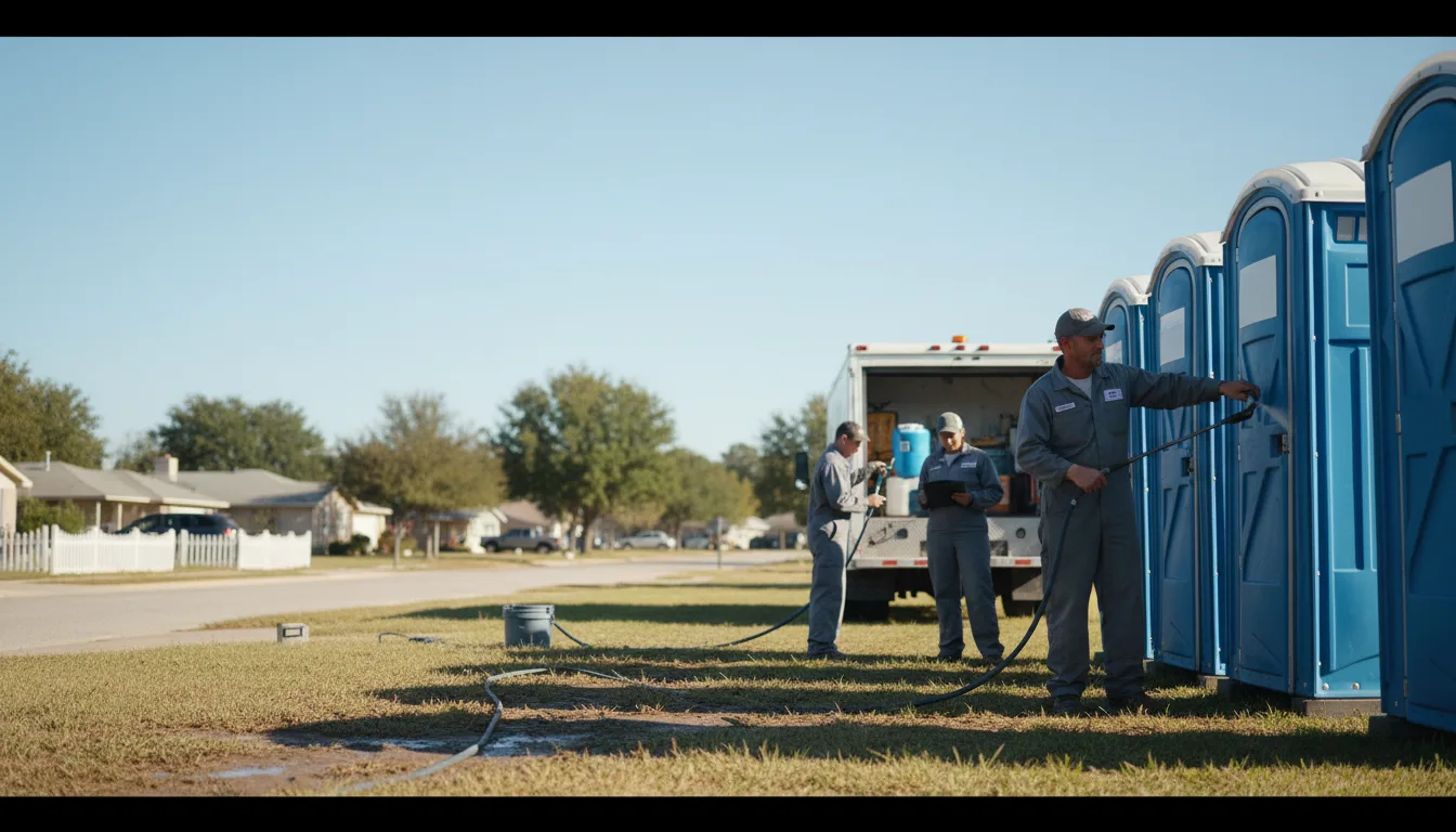 Long-Term Portable Toilet Rental in Unionville Center, OH near me